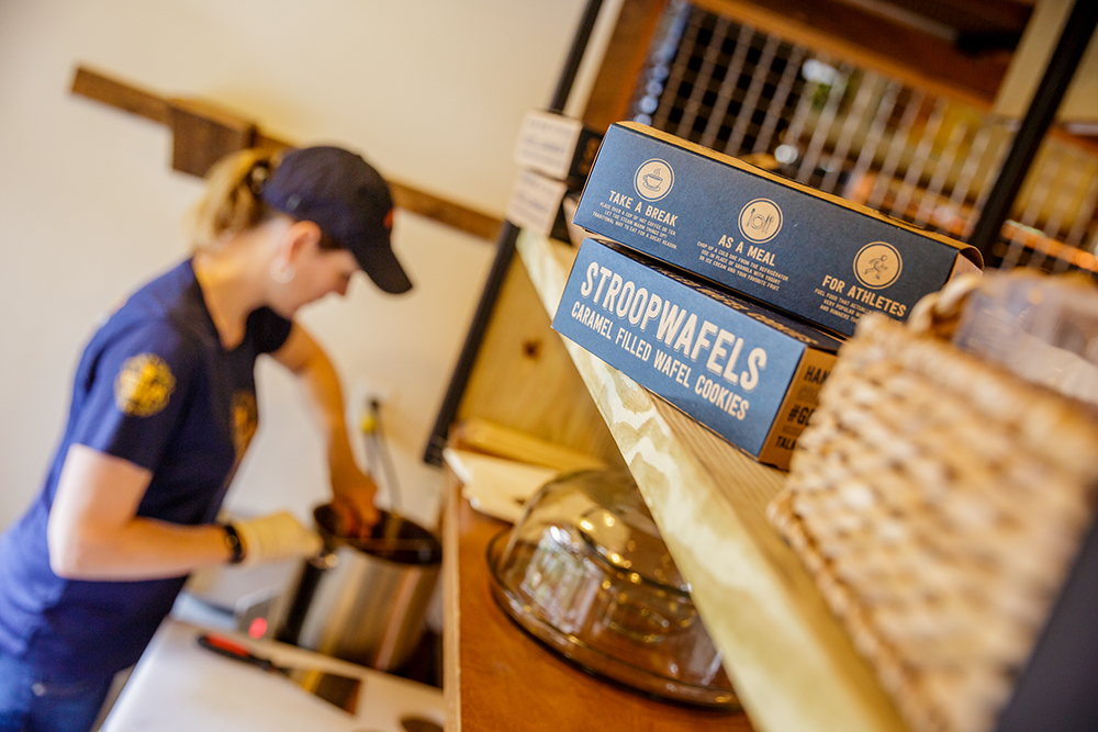    Chewy wafel cookie with yummy caramel in the middle. What's not to like?        SHOP THEM NOW   